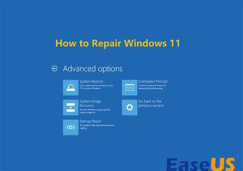 How do I repair Windows 11 boot?