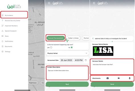 How do I report harassment in Saudi Arabia?