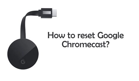 How do I reset Chromecast on my iPad?