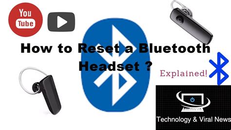 How do I reset my Bluetooth headphones?