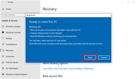 How do I reset my PC with a USB?