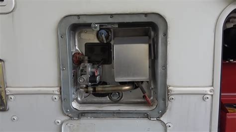 How do I reset my RV electric water heater?
