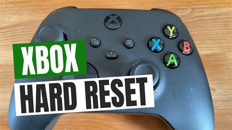 How do I reset my Xbox without a controller?
