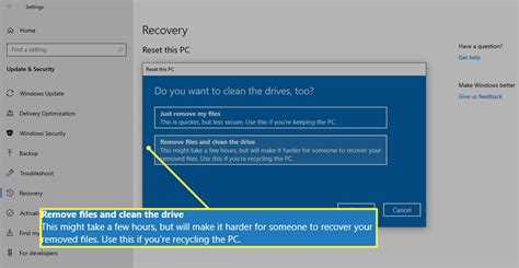 How do I reset my hard drive without a computer?