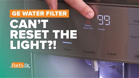 How do I reset my refrigerator filter?