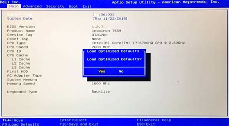 How do I reset the BIOS loop in Windows 10?