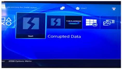 How do I restore a corrupted PS4?