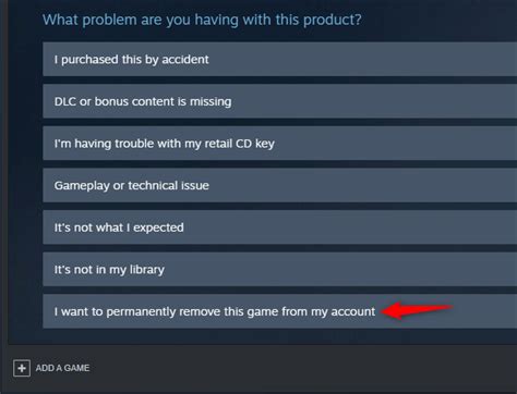 How do I restore a permanently removed game on Steam?