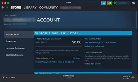 How do I restore purchases on Steam?