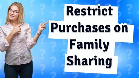 How do I restrict Apple family purchases?