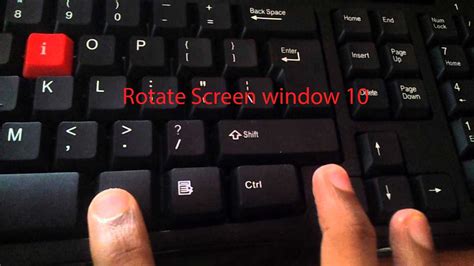 How do I rotate my screen 90 degrees?