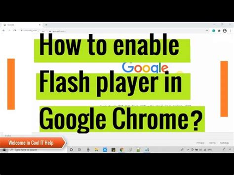 How do I run Flash in Chrome?