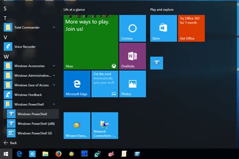 How do I run PowerShell without the Start menu?