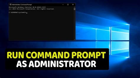 How do I run a run command as administrator?