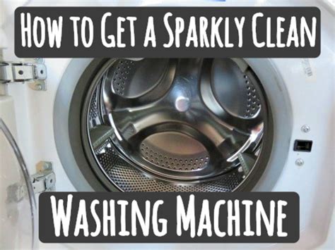 How do I sanitize my washing machine without bleach?