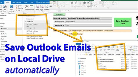 How do I save a macro in Outlook VBA?