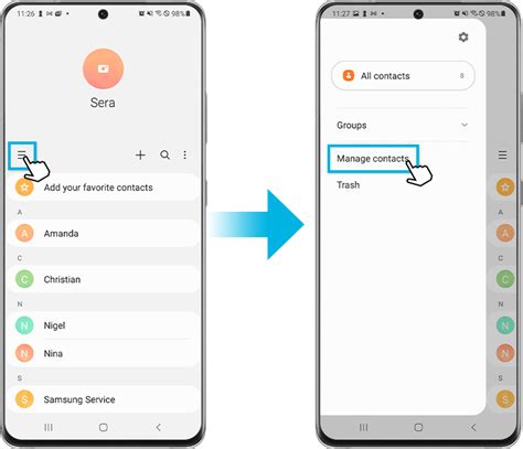 How do I save my Samsung contacts to Google?