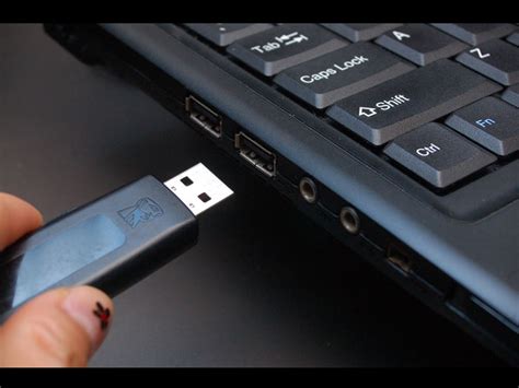 How do I save to a USB stick?