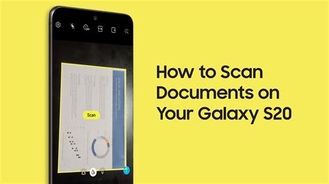 How do I scan a PDF on my Samsung?