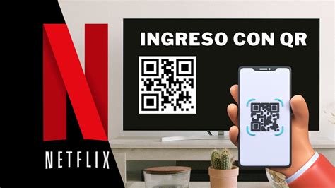 How do I scan a QR code with Netflix?