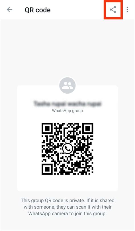 How do I scan a group QR code?