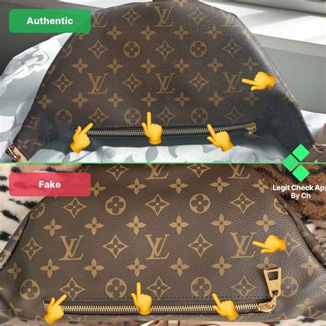 How do I scan and check if my LV bag is original?
