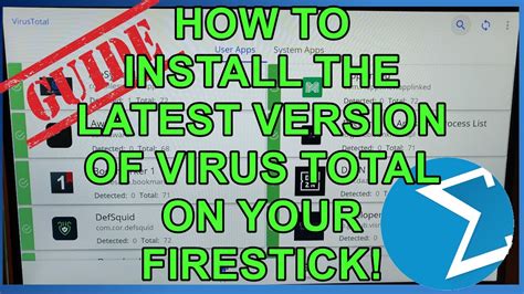 How do I scan my Fire Stick for viruses?