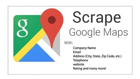 How do I scrape data from Google Maps?