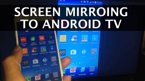 How do I screen mirror my Android to my Smart TV?