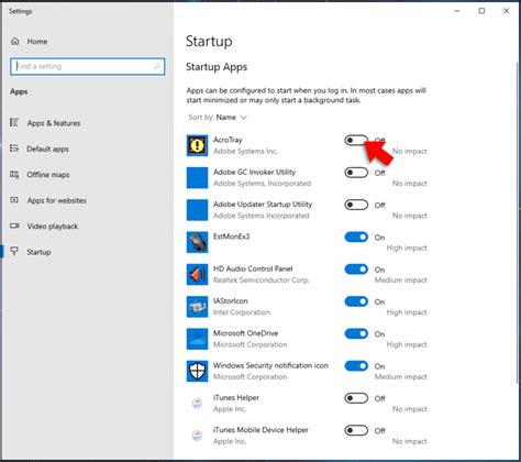 How do I see Startup programs in Windows?