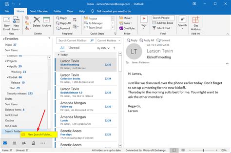 How do I see all emails as read in Outlook?