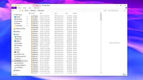 How do I see all files in all subfolders?