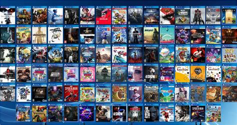 How do I see all my games on PS4?