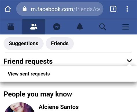 How do I see friend requests I've sent on Facebook?