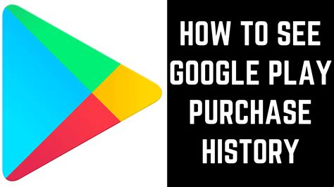 How do I see my Google Play order history?