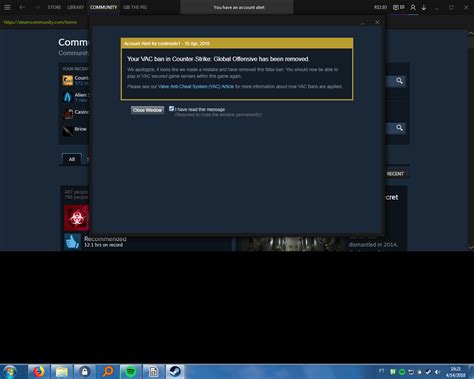How do I see my bans on Steam?