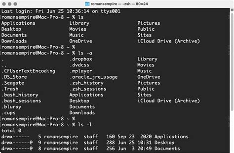 How do I see the full path in Mac terminal?