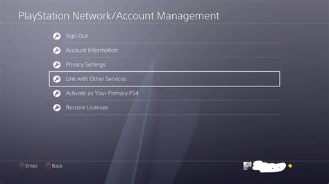 How do I see what accounts are linked to my PSN?