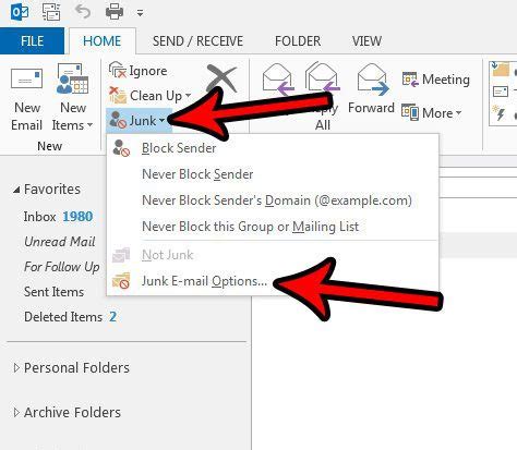 How do I see who is blocked on Outlook?