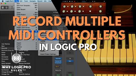 How do I select MIDI region in logic?