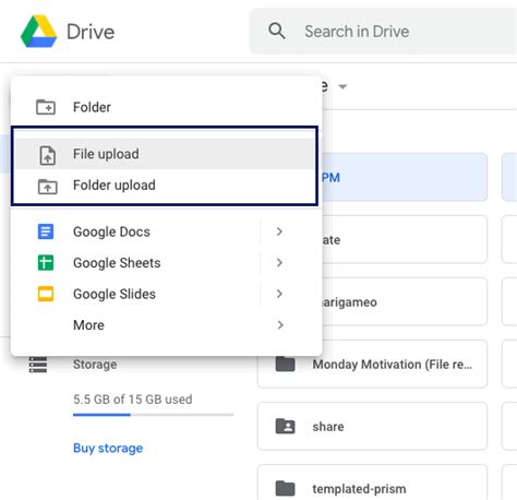 How do I select and Download all files from Google Drive?