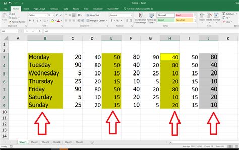 How do I select multiple rows in a sheet?