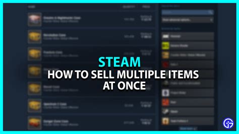 How do I sell stuff on Steam?