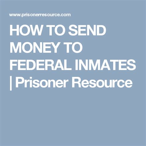 How do I send money to an inmate in California?
