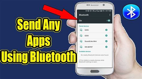 How do I send pictures via Bluetooth on Android?