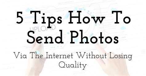 How do I send pictures without losing quality?