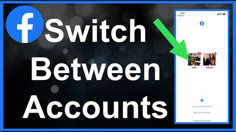 How do I set an account as my main account on a Switch?