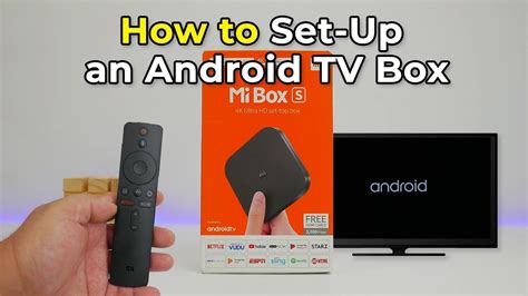 How do I set my Android TV?