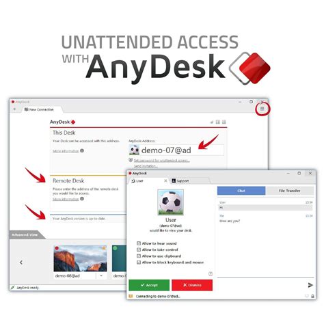 How do I set up AnyDesk for free?
