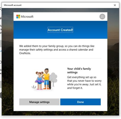 How do I set up Microsoft family?